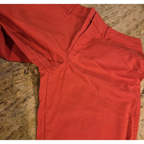 Lot of 2 Old Navy Size 12 Salmon Color Pepper Tamarind Pixie Chino - Picture 7 of 16